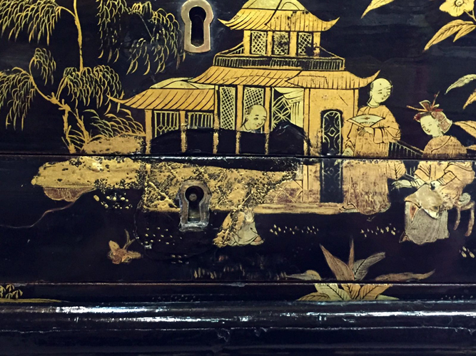 fase proceso restauracion laca china