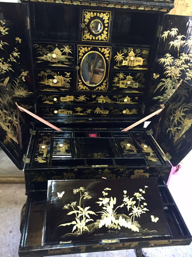 fase proceso restauracion laca china