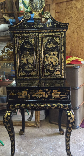 fase proceso restauracion laca china