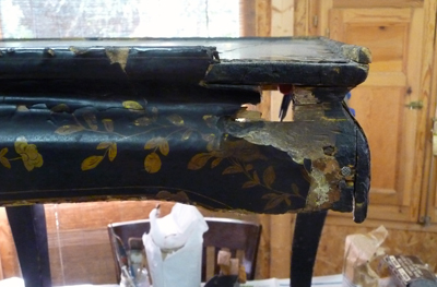 fase proceso restauracion laca china