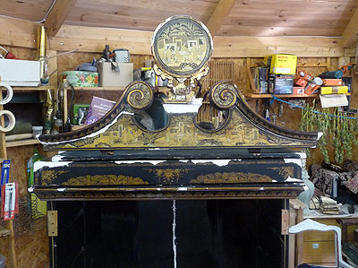 fase proceso restauracion laca china