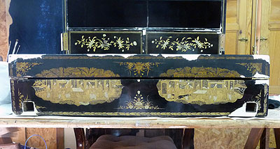 fase proceso restauracion laca china