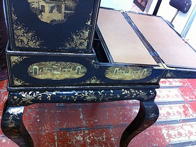 fase proceso restauracion laca china