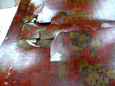 fase proceso restauracion laca china