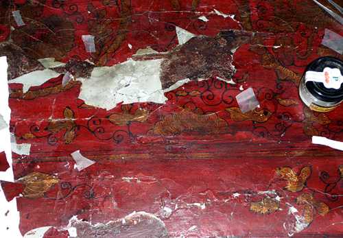 fase proceso restauracion laca china