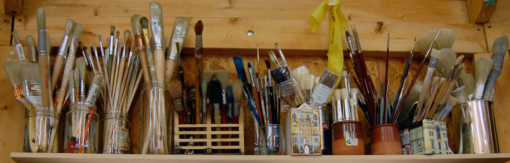 pinceles restauración