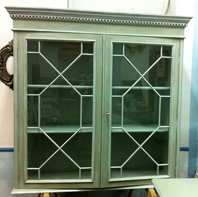 pintura decorativa alacena