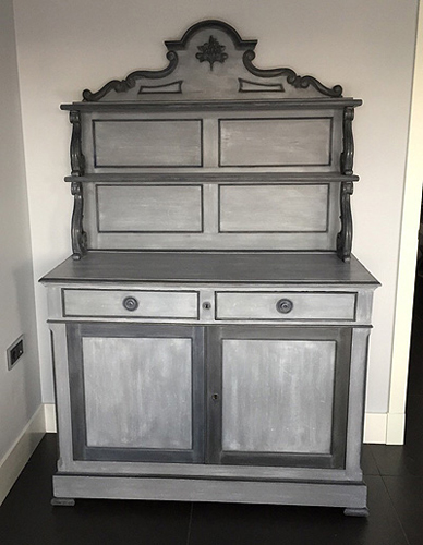 pintura decorativa aparador