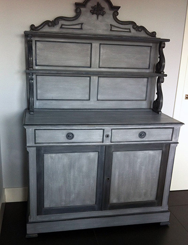 pintura decorativa aparador