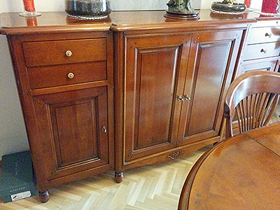 pintura decorativa salon comedor