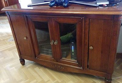 pintura decorativa salon comedor