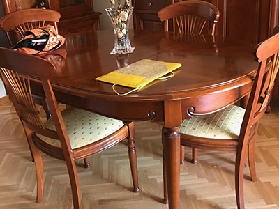 pintura decorativa salon comedor