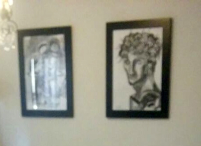 pintura decorativa salon comedor