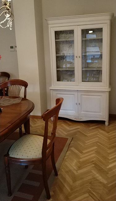 pintura decorativa salon comedor