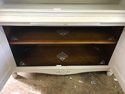 pintura decorativa salon comedor