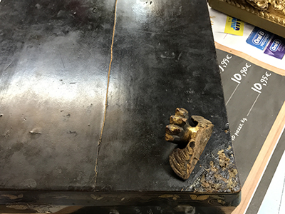 restauracion caja laca china