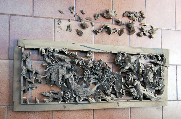 restauraci&oacute;n talla madera